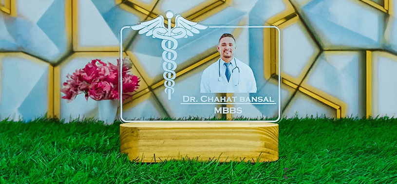 personalised doctor photo frame