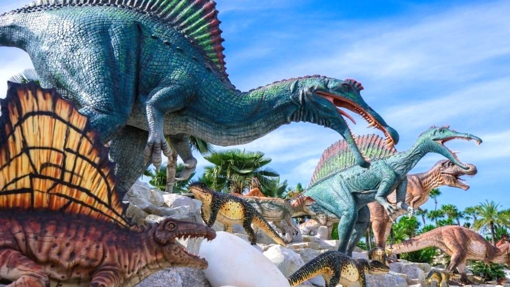 Những mô hình khủng long được làm theo kích thước thật 