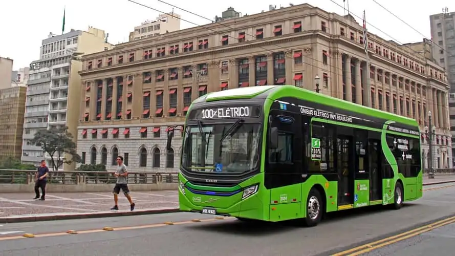 Imagem de conteúdo da notícia "São Paulo é a segunda cidade do país a receber ônibus elétricos da Volvo" #1