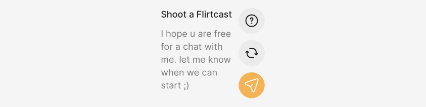 Shoot your flirtcast feature on the adult dating site BeNaughty.