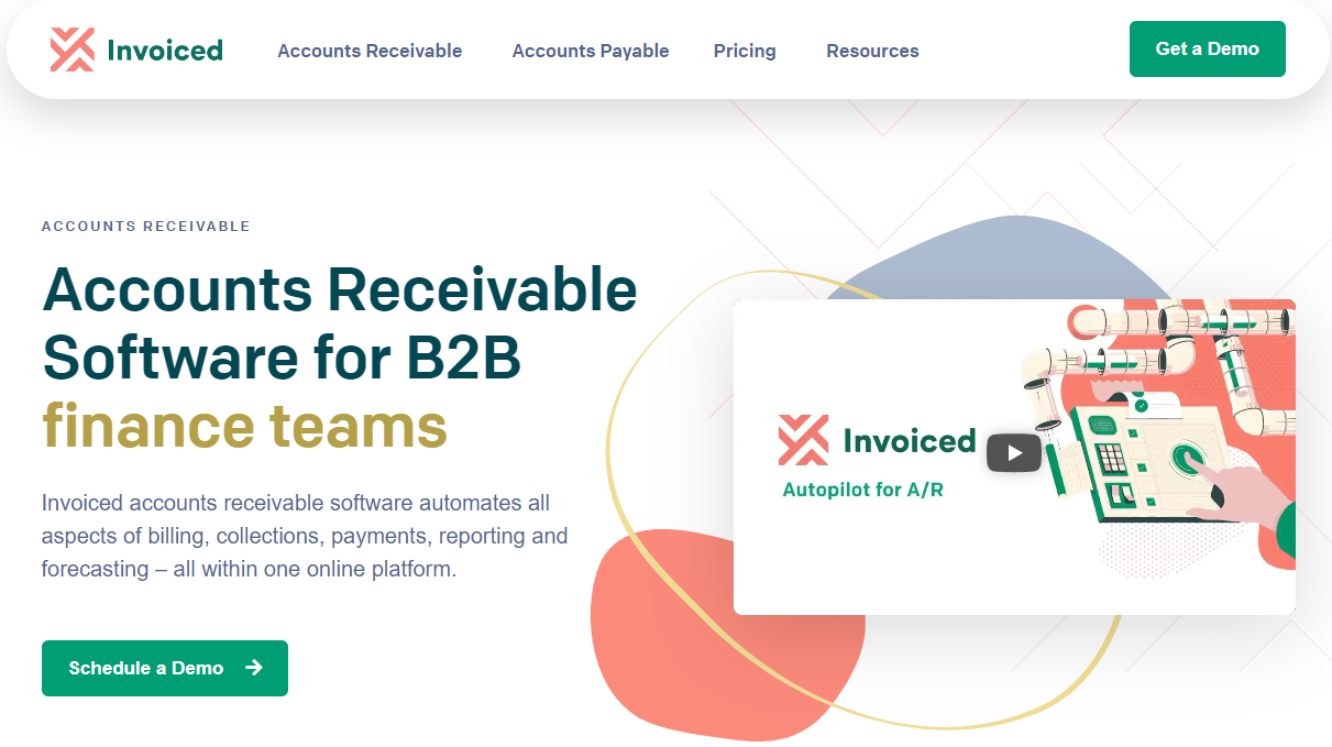 Invoiced: Accounts Receivable Software for B2B finance teams