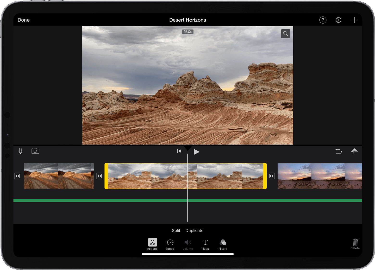 iMovie -mac video editor
