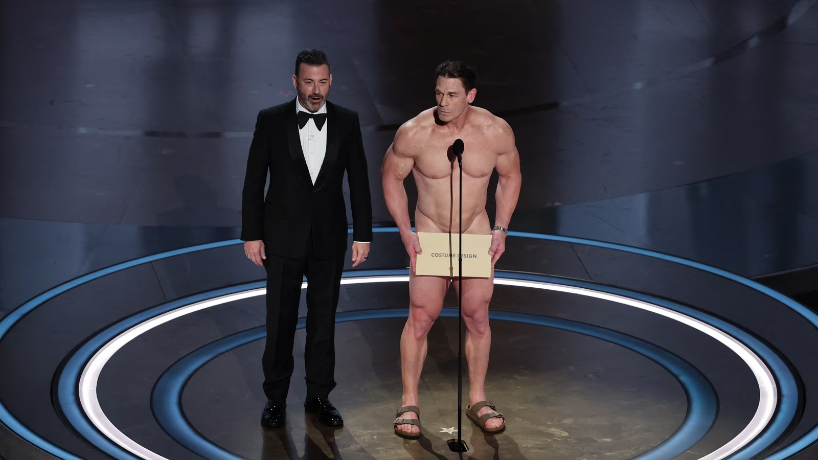 John Cena desnudo en los premios Oscar 2024