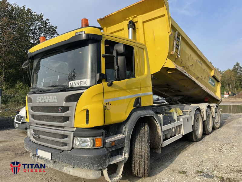 scania P series dump truck