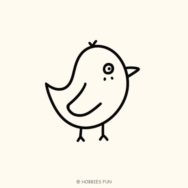 Basic Bird Drawing
