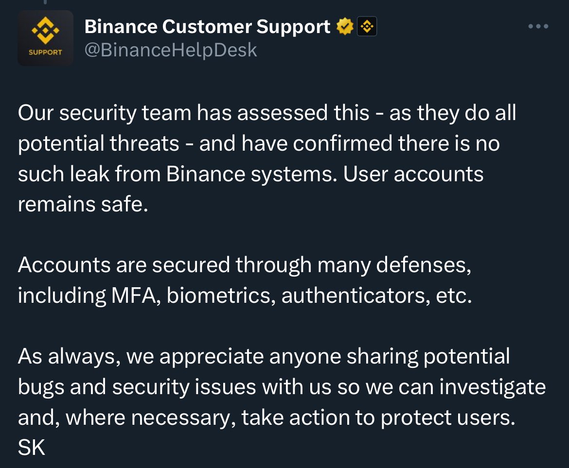 binance dati kyc 