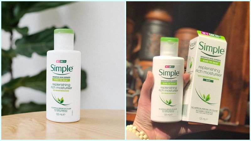 Kem dưỡng ẩm Simple Hydrating Light Moisturiser