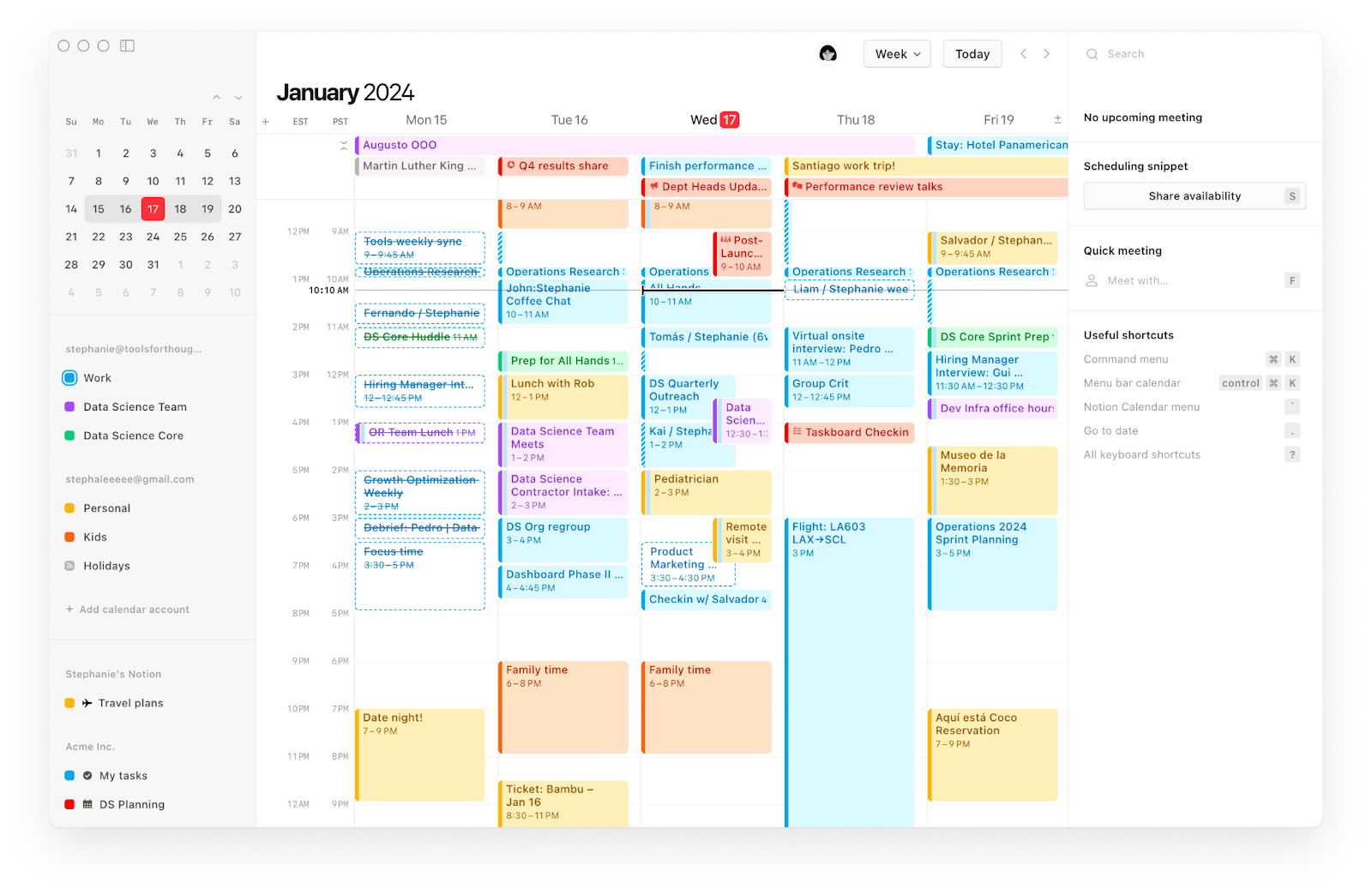 Calendar Integration for Notion