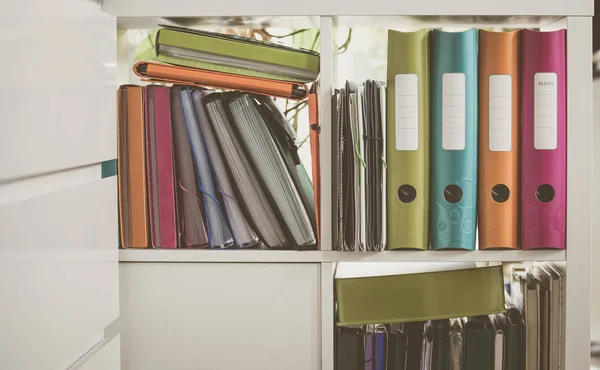 A filing cabinet with storage