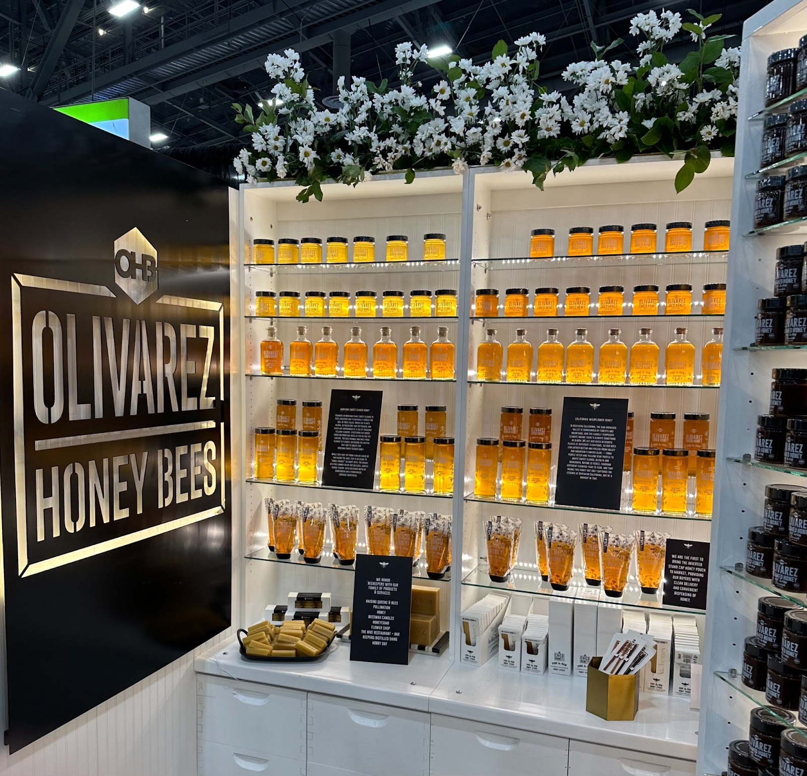 Olivarez Honey Bees Booth at Fancy Food Show