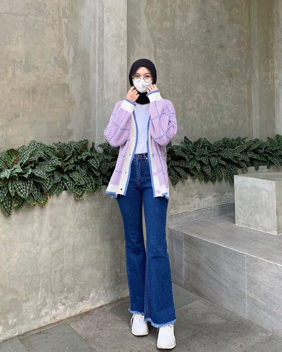 OOTD Celana Jeans Cutbray Hijab - ZALORA Thread