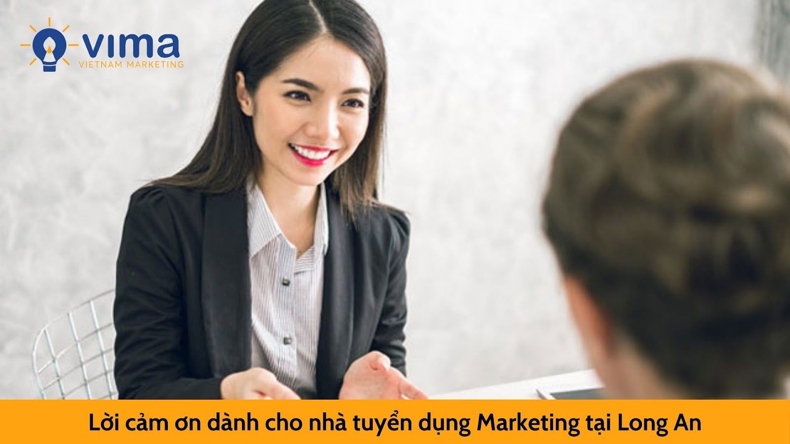 Lời cảm ơn dành cho nhà tuyển dụng Marketing tại Long An