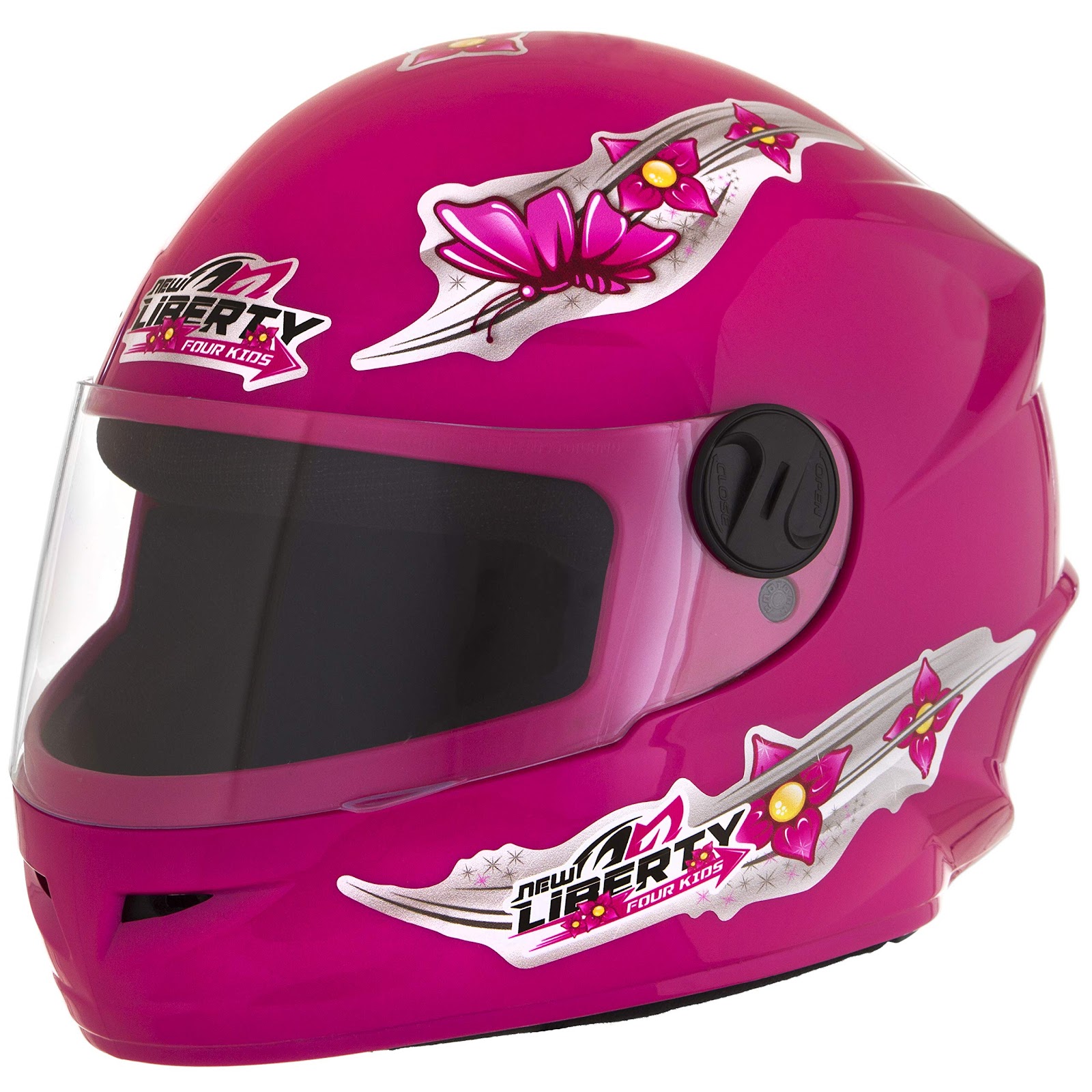 Capacete Liberty For Kids For Girls Rosa