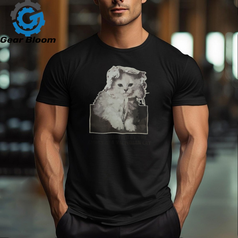 The Ghost of a Victorian Cat Shirt