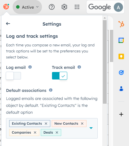HubSpot Hacks  Keep Personal Conversations Private by Deactivating the Log Option in HubSpot Sales Extension
