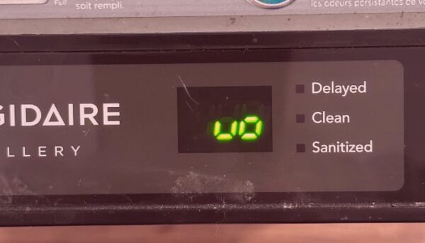 Error code UO on Frigidaire dishwasher