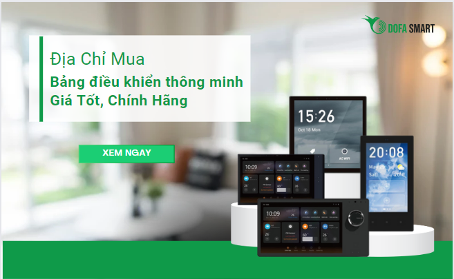 Địa chỉ mua bảng điều khiển thông minh