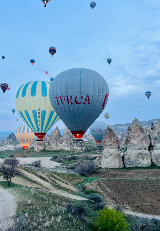 Hot air balloon cappadocia