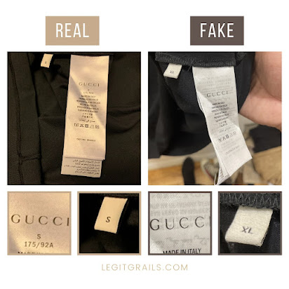 dæk stave mad How To Spot Fake Gucci T-Shirt |Himen Shop