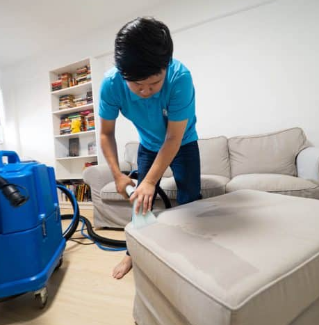 sofa cleaning service in bishan with sureclean