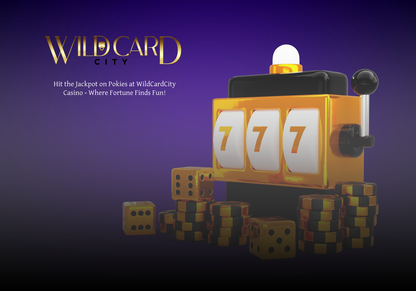 Hit the Jackpot on Pokies at WildCardCity Casino - Where Fortune Finds Fun!