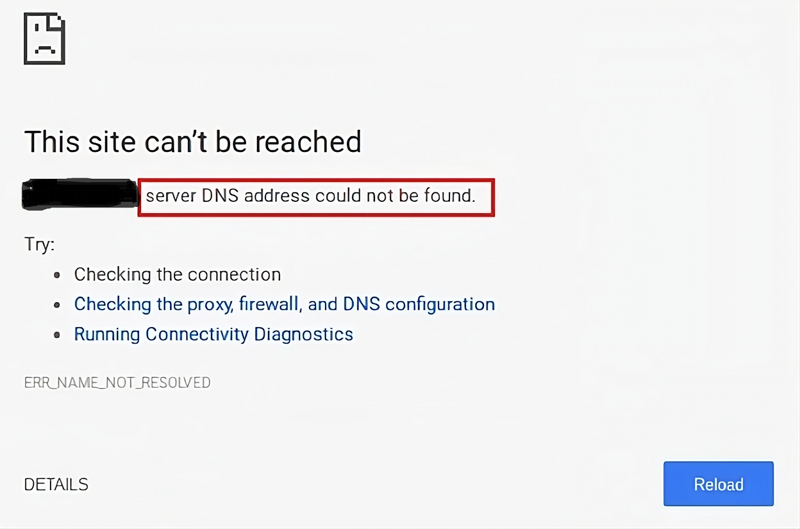 DNS Server Not Responding