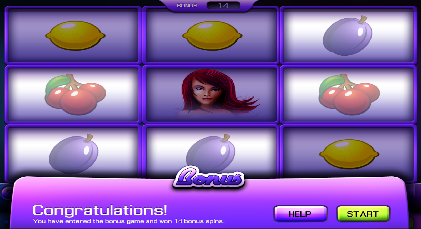 magic lady slot screenshot by apollo games