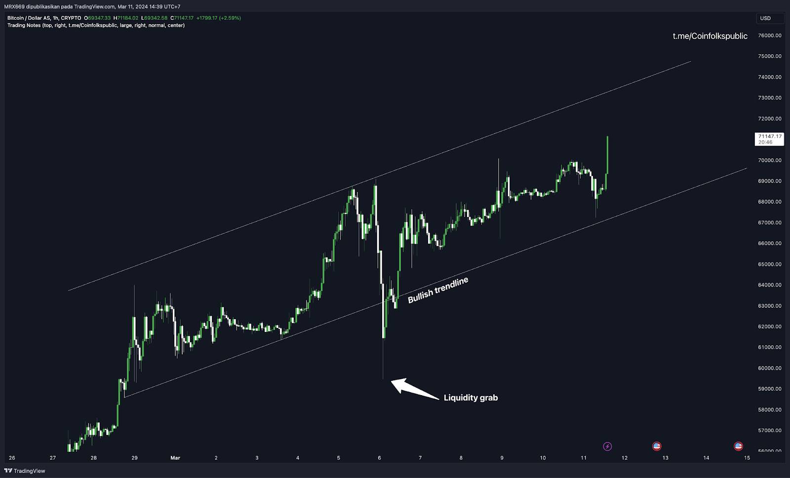 Weekly Crypto Market Outlook (12 Maret 2024)