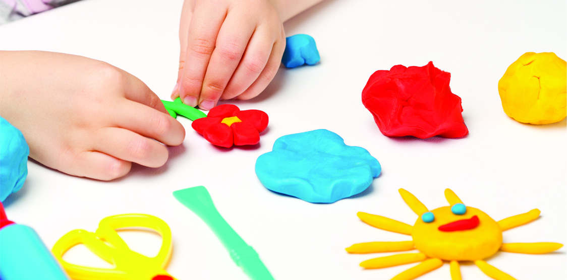 Fun Creative Activities for 3-5 Year Olds - Sensory Play with Playdough
