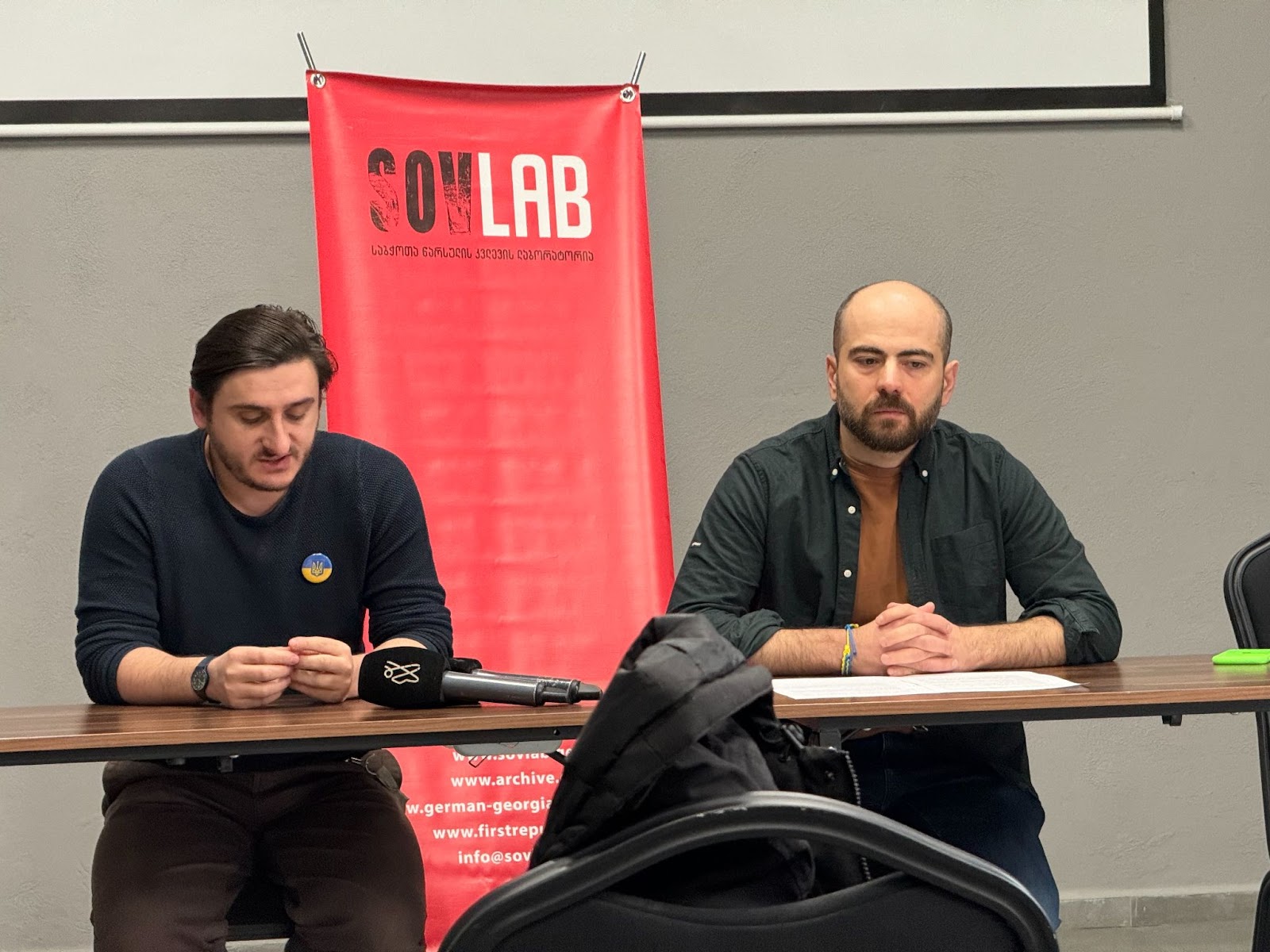 Obstacles to  studying Soviet history: who's hindering research in Georgia and why? Irakli Khvadagiani and Giorgi Kandelaki, the head of the Sovlab project