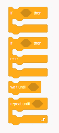 Boolean blocks in Scratch