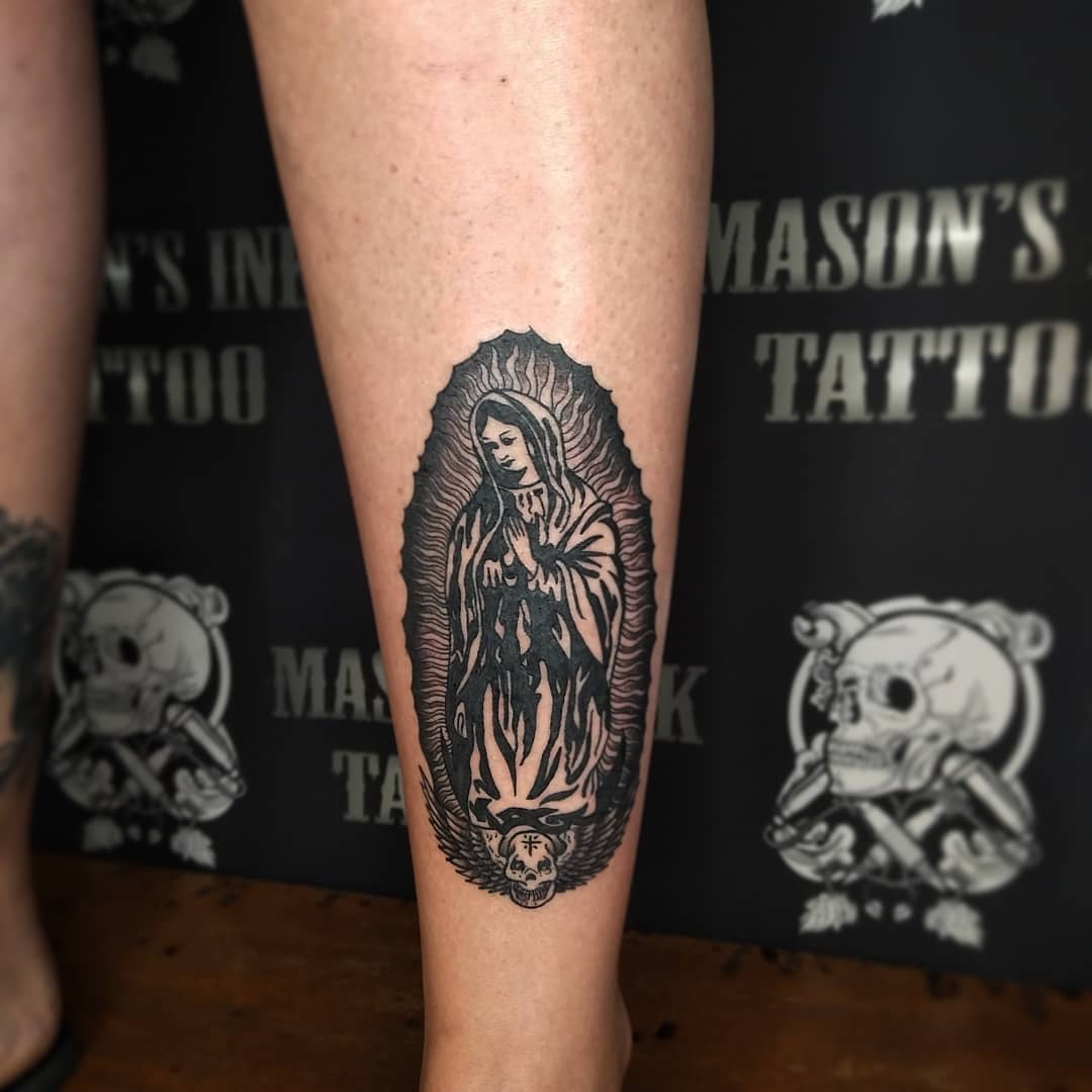 Tattoo of the Virgin Mary