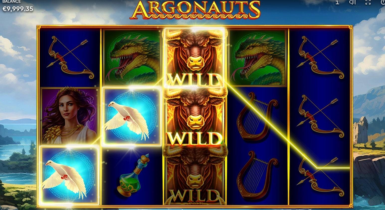 The Argonauts slot wild symbol
