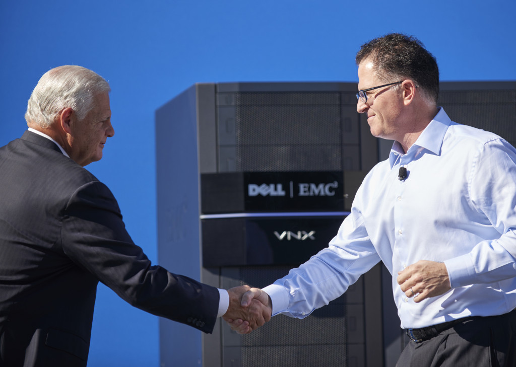 Thương vụ sáp nhập giữa Dell and EMC.