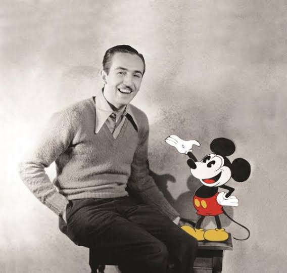 Walt Disney e o Mikey Mouse