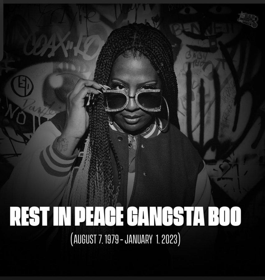 Devastating loss': US rapper Gangsta Boo dies aged 43