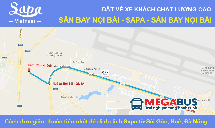 Ngã tư Nội Bài ở đâu ? Những xe khách nào đi qua đó - Megabus.vn - SESOMR