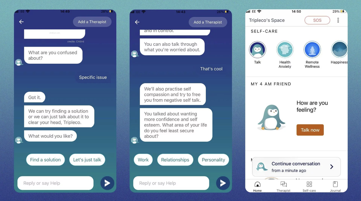 Chatbot healthcare use cases