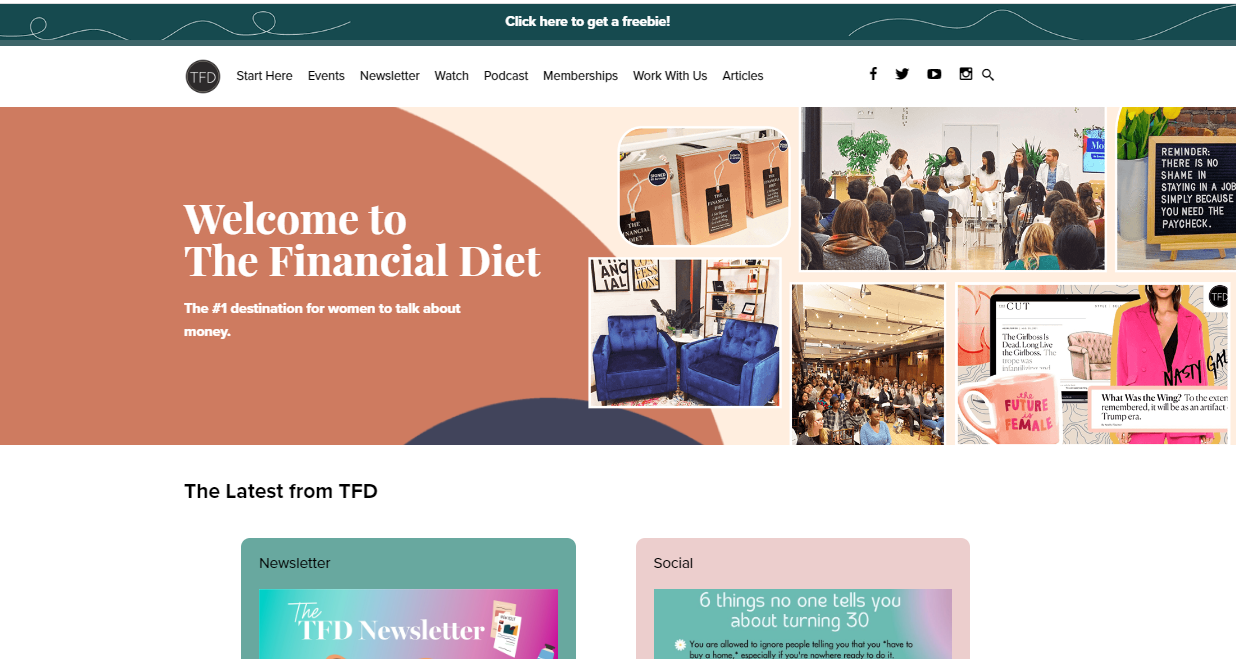 The Financial Diet Blog Page - The #1 Destination for Women to Talk About Money