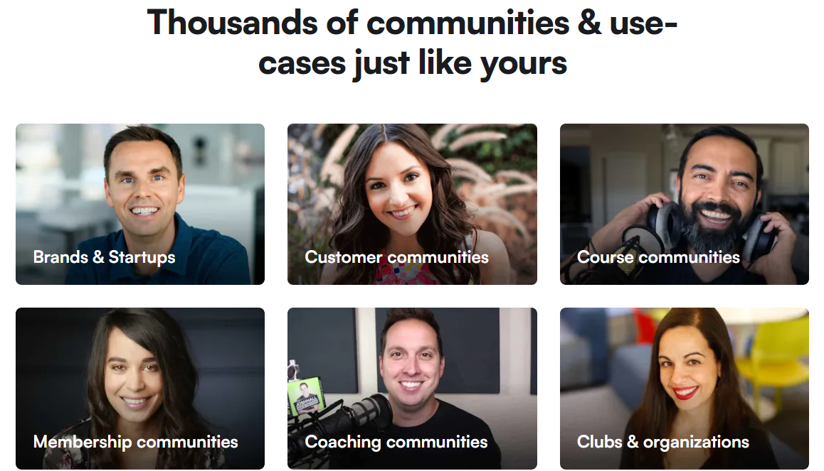 Thousands of communities & use-cases just like yours