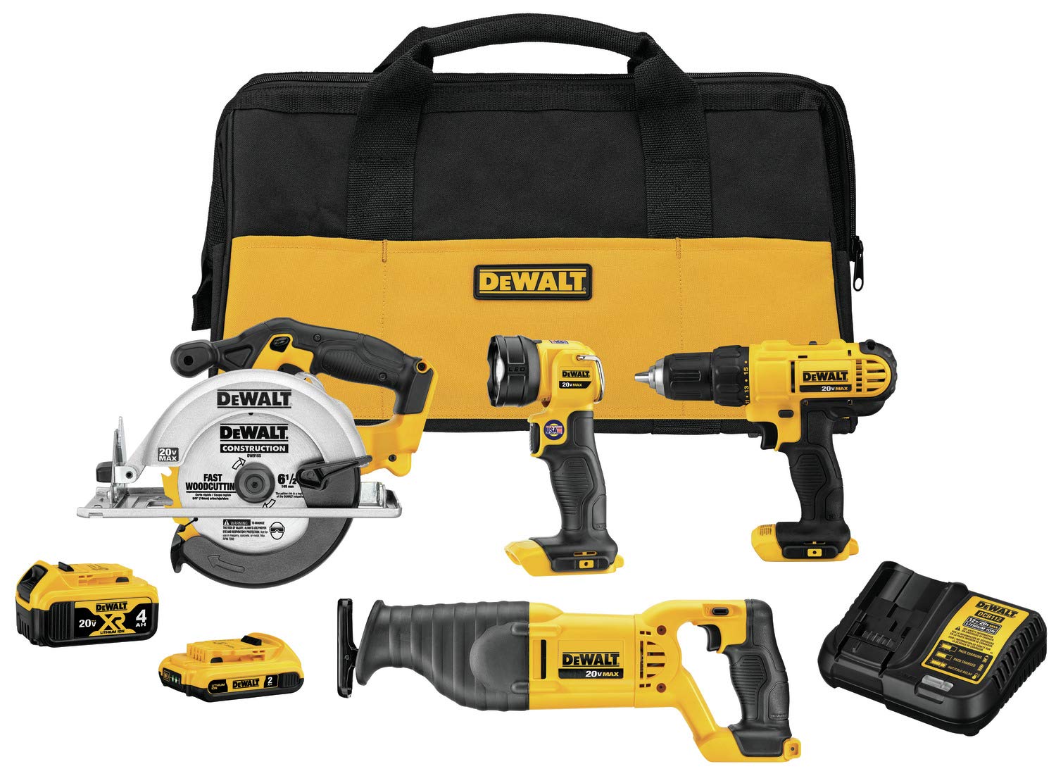 DEWALT 20V MAX Power Tool Combo Kit