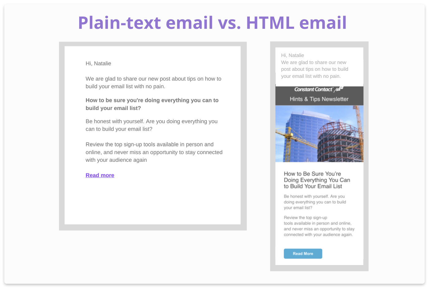 Understanding the Structure and Design of Your Sales Email Templates: HTML Text or Plain Text?