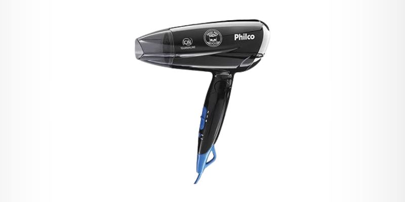 Secador de cabelo Skull pro travel Psc07p - Philco