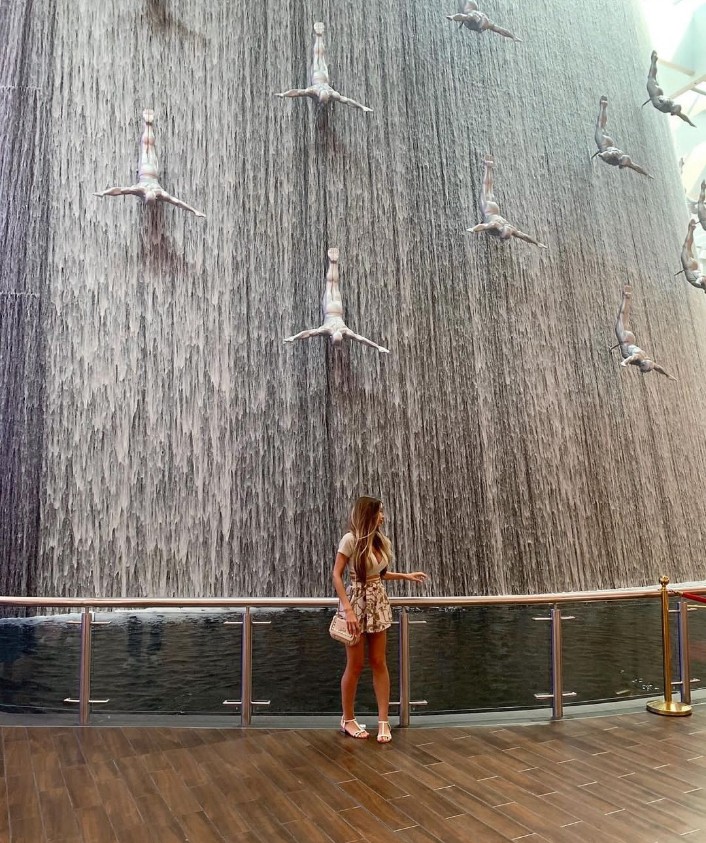 Dubai Mall Waterfall
