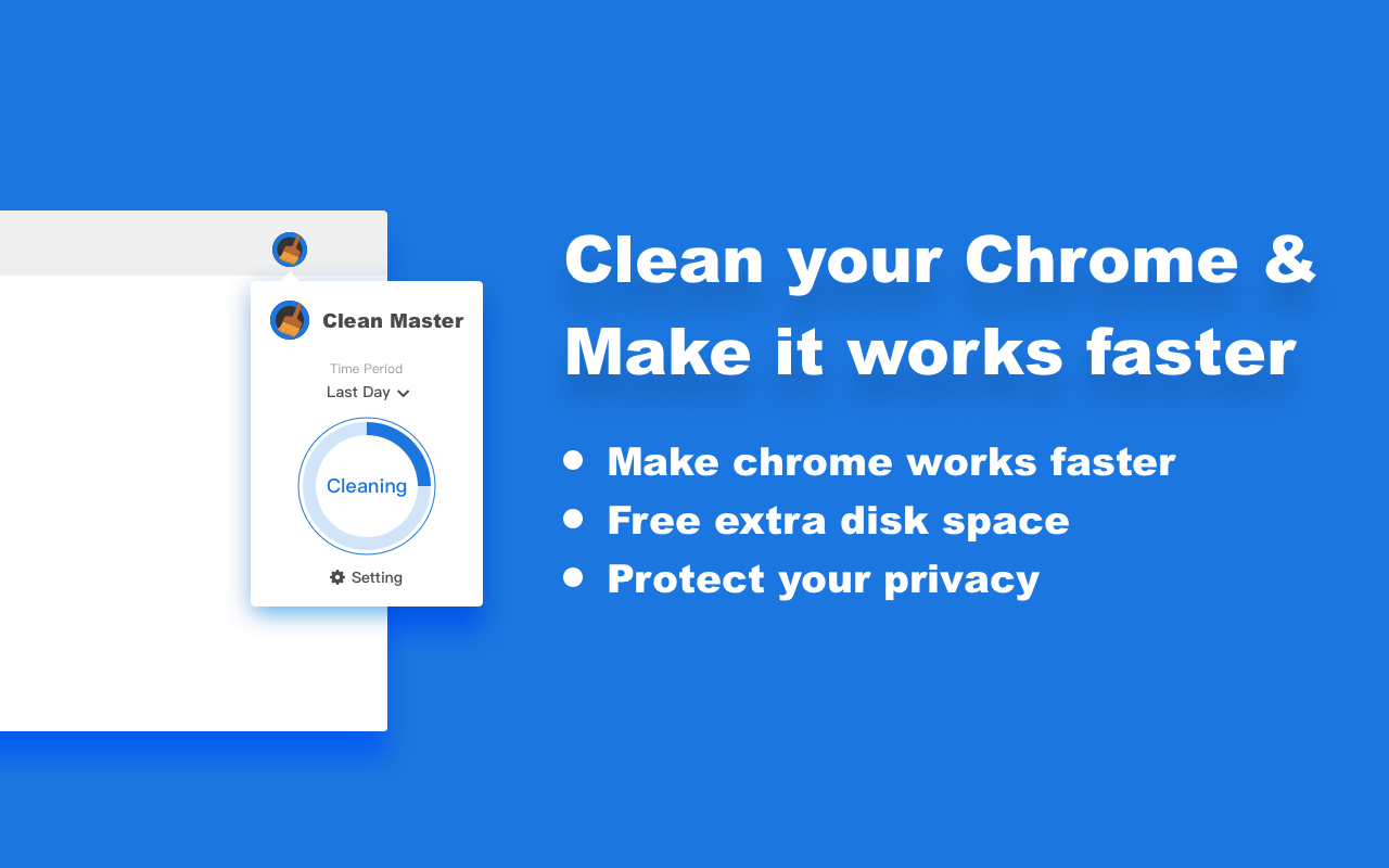 Chrome extensions for productivity - Clean Master