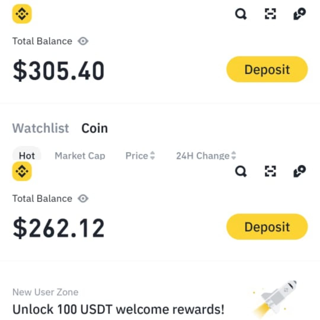 maximised crypto profit from 262$ to 305$