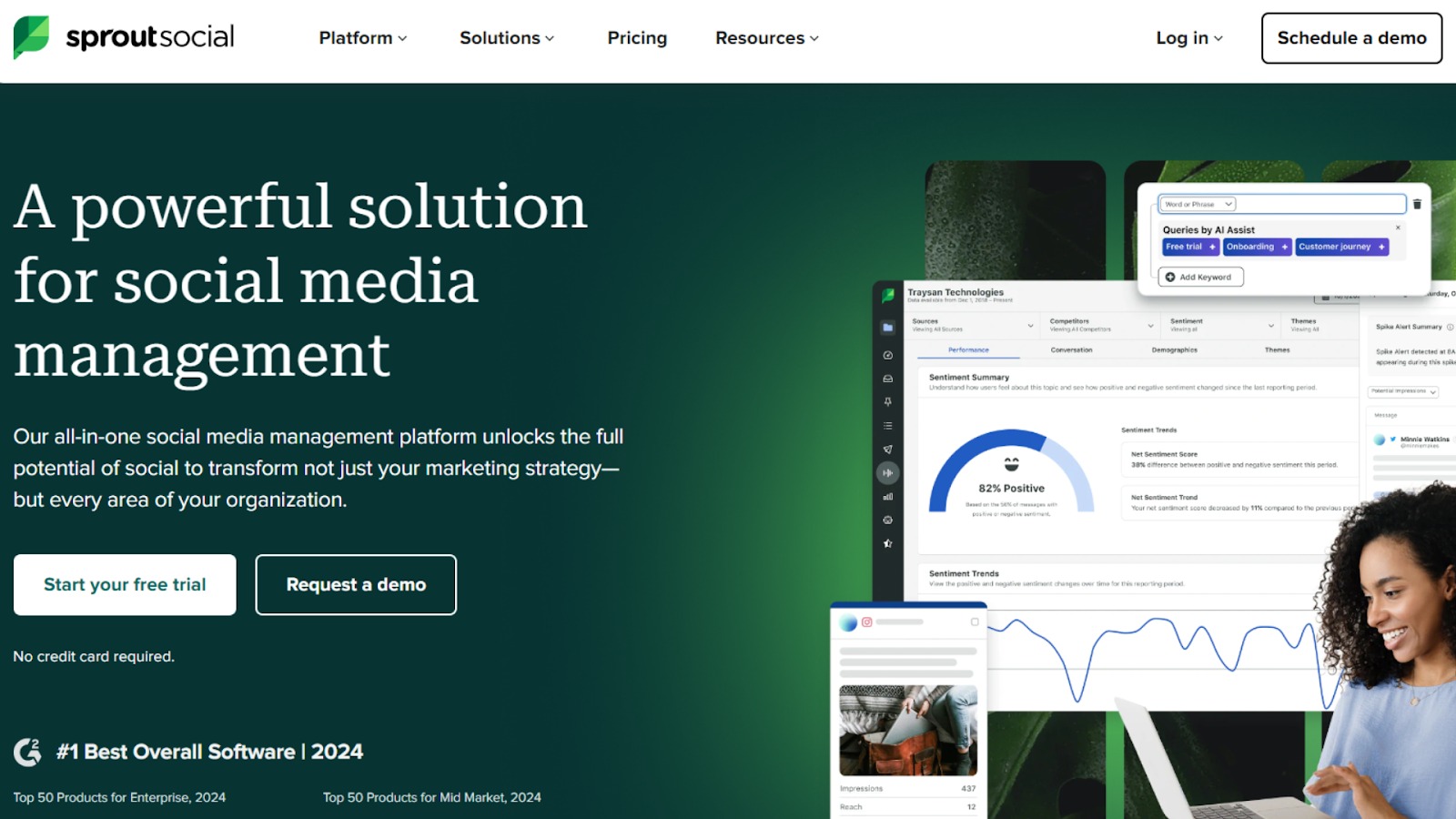 3. Sprout Social: Social Media Marketing Tools