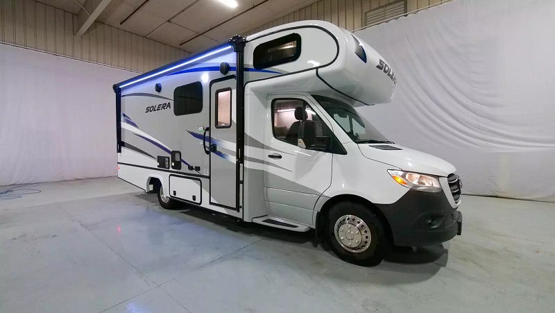 2024 8 Best Class C Diesel Motorhomes Forest River Solera 24SRC exterior