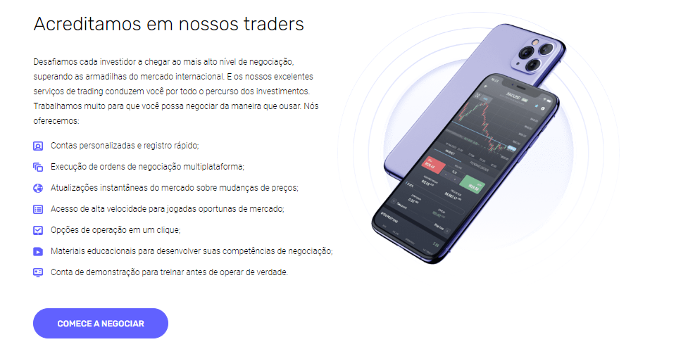 Os recursos da plataforma do ModMount capacitam os traders contra golpes.