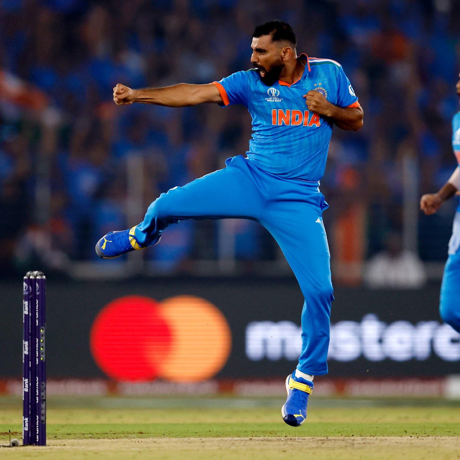 Shami was flying at the World Cup